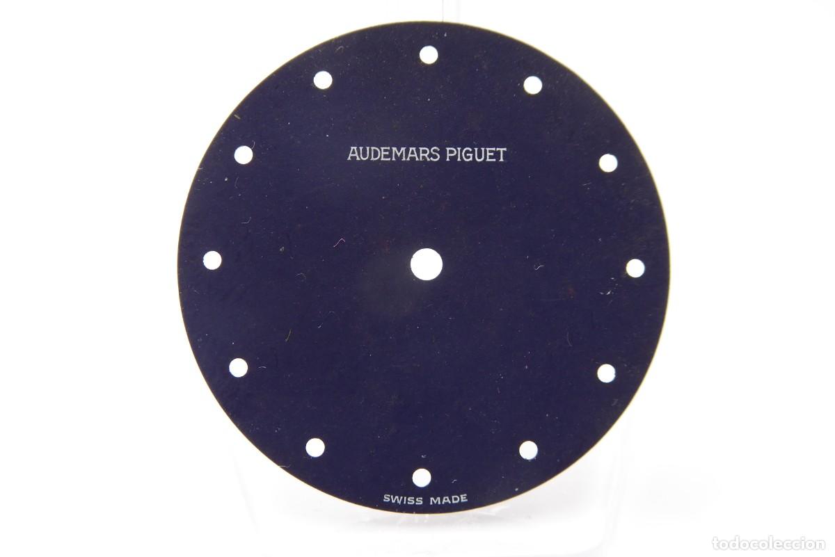Recambios de relojes: Audemars Piguet blue damaged dial