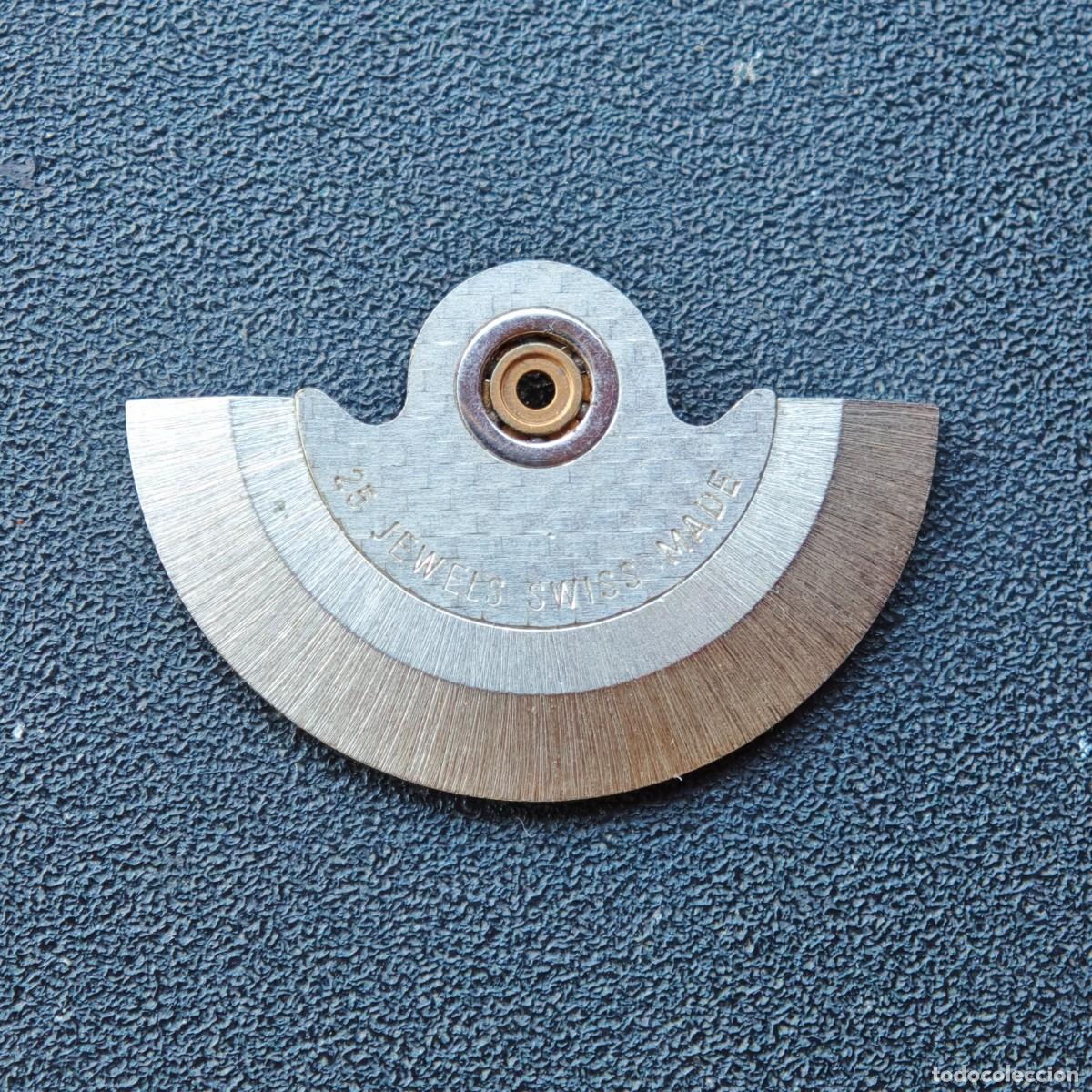Recambios de relojes: ETA 25j rotor maquinaria reloj vintage automatic watch movement motre orologio