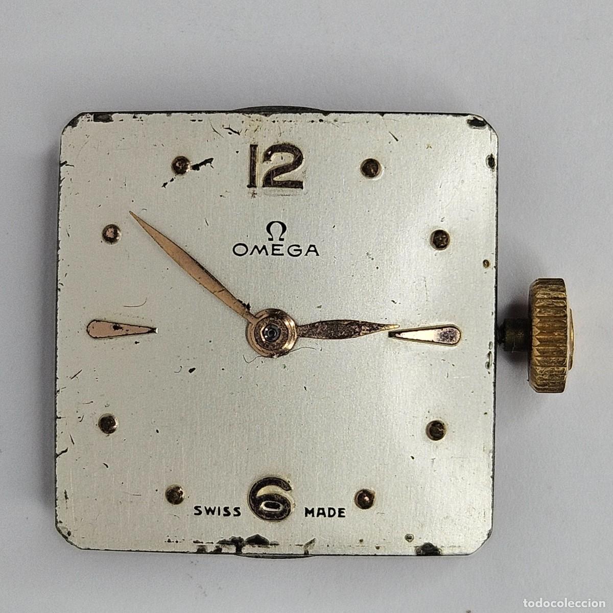 Recambios de relojes: MAQUINARIA RELOJ OMEGA &Omega; 241-CALIBRE-SWISS-15 JEWELS-ESFERA-TIJA-AGUJAS-CORONA. A&Ntilde;OS 40