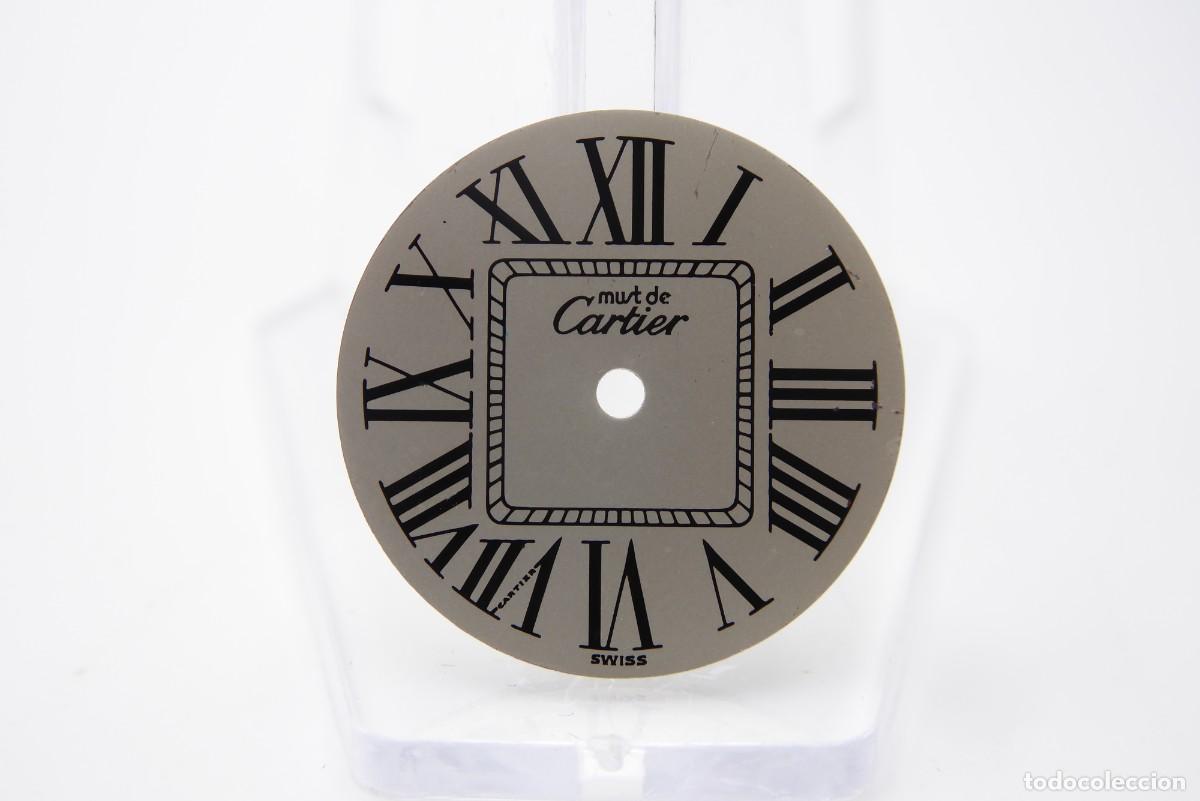 Recambios de relojes: Cartier Santos vintage silver dial 20.4mm