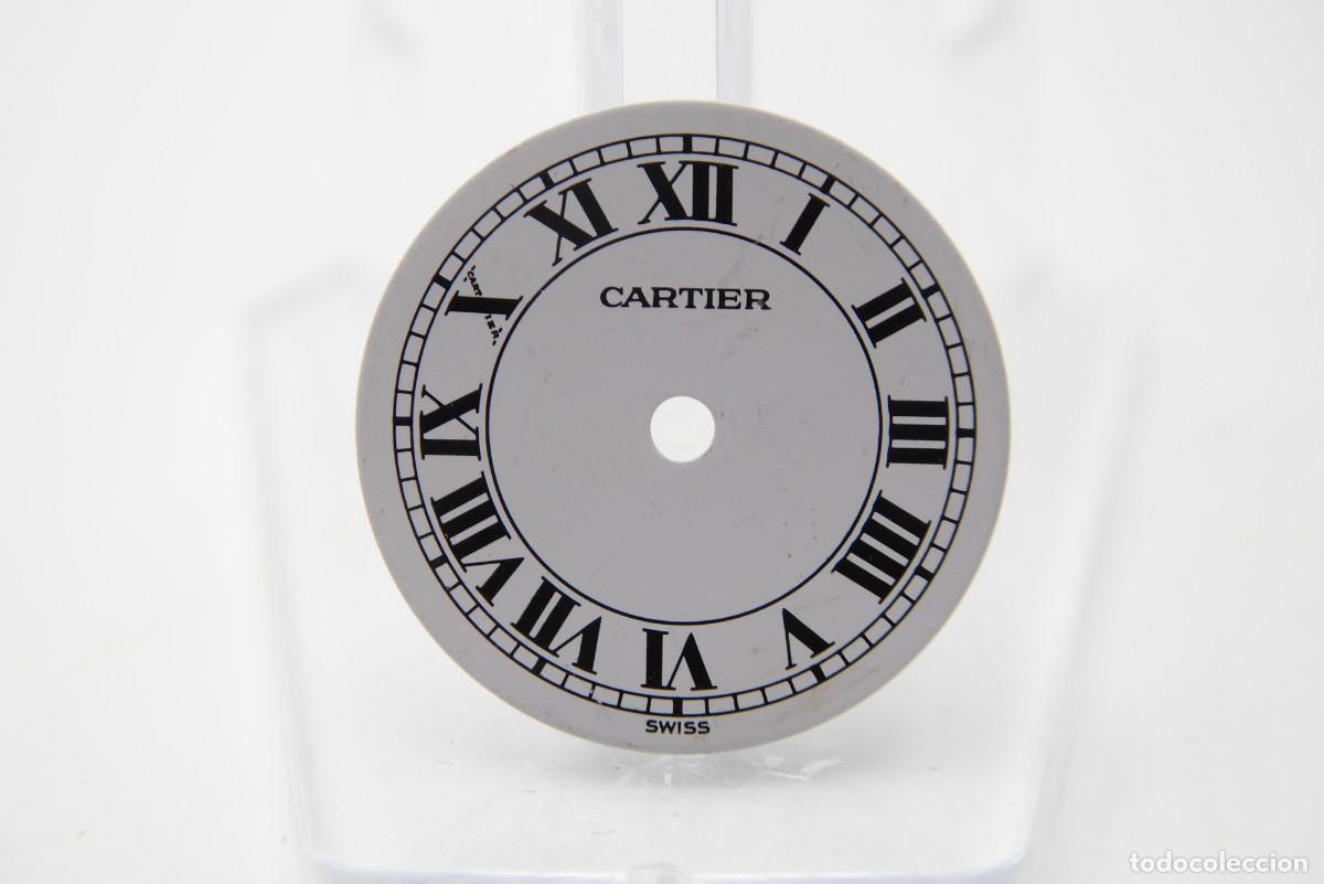 Recambios de relojes: Cartier Santos vintage dial 17.4mm