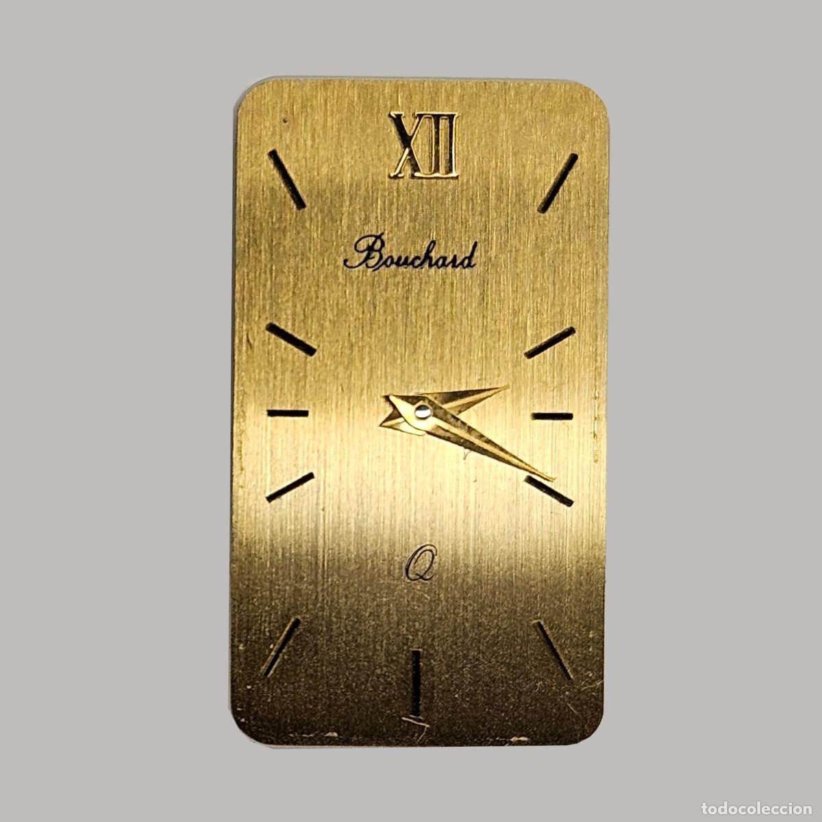 Recambios de relojes: MAQUINARIA RELOJ-BOUCHARD QUARTZ-CALIBRE ETA 976.001-ESFERA-AGUJAS-CORONA-CRISTAL-6 JEWELS-HOMBRE