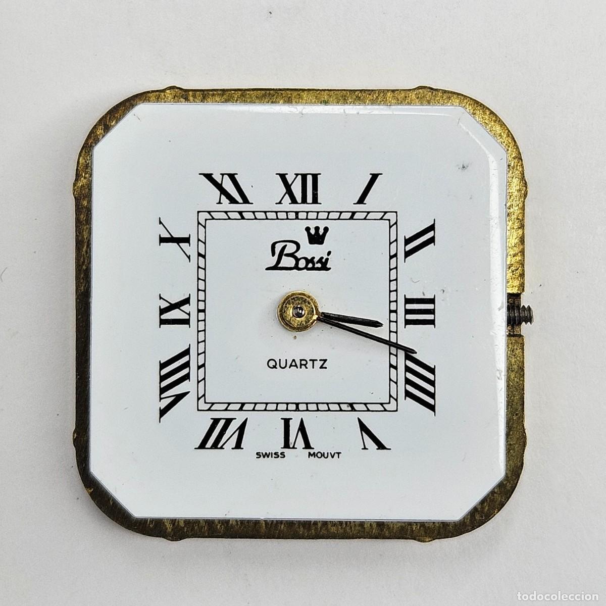 Recambios de relojes: MAQUINARIA RELOJ-BOSSI QUARTZ MOUVT-CALIBRE-ETA 578.004-SWISS-6 JEWELS- ESFERA-AGUJAS