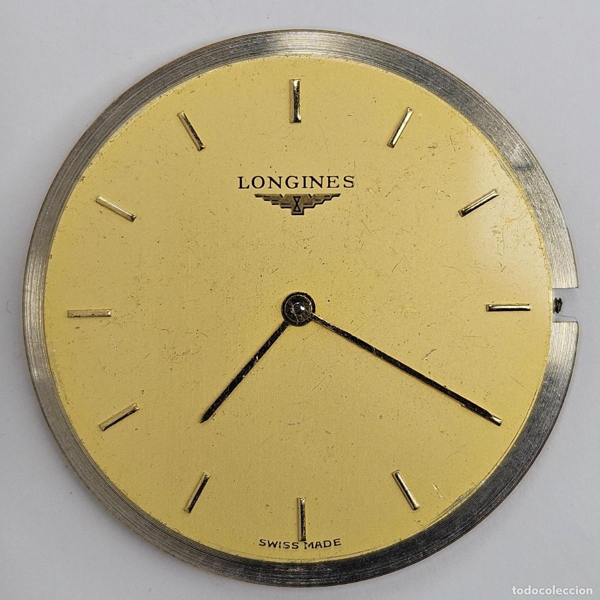 Recambios de relojes: MAQUINARIA RELOJ LONGINES QUARTZ-L-150.4-CALIBRE-ETA 256.031-ESFERA-CABALLERO-A&Ntilde;OS 70-HOMBRE
