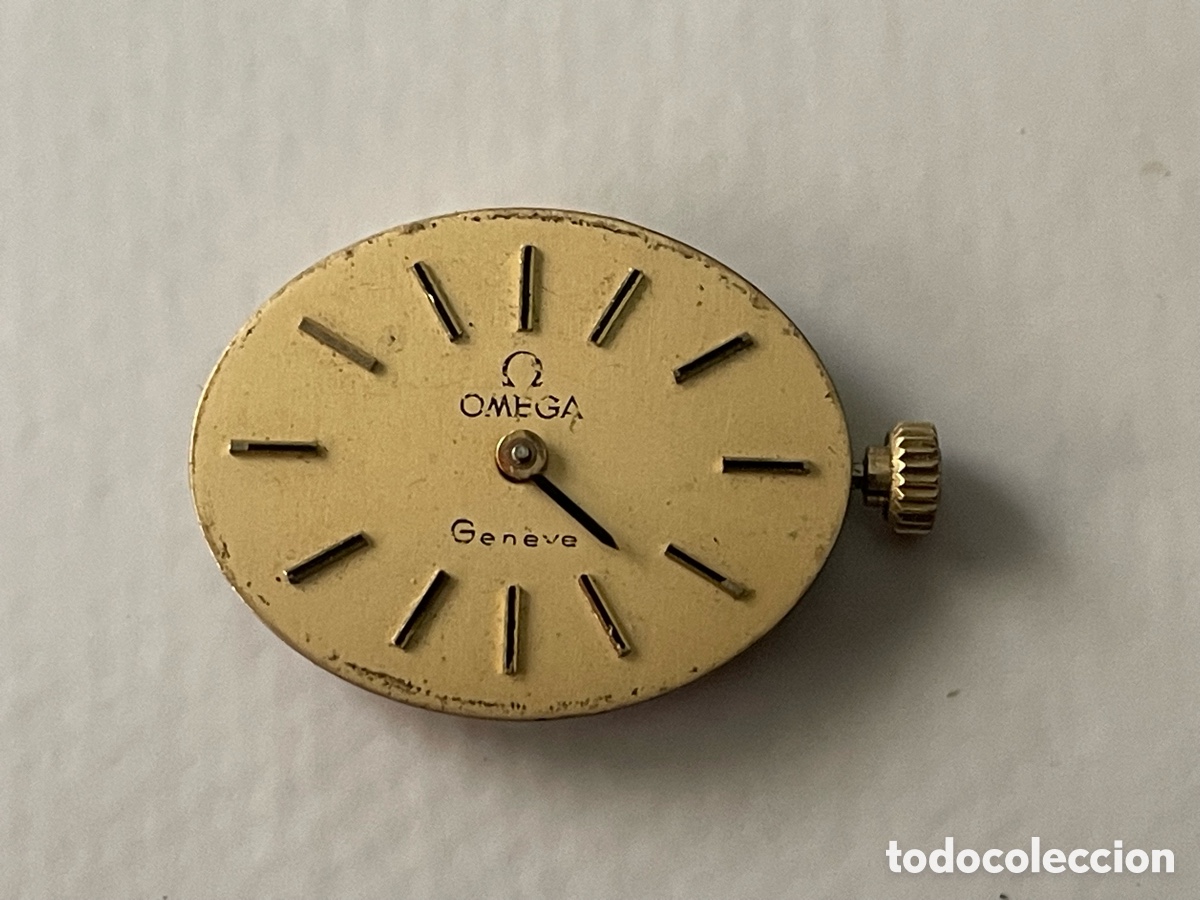 Recambios de relojes: Maquinaria Omega calibre 625 manual 17 rub&iacute;es funcionando esfera Gen&egrave;ve original