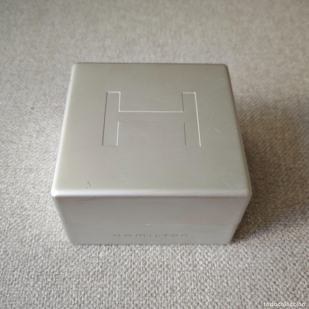 Recambios de relojes: HAMILTON caja reloj vintage montre boite orologio scatola watch box