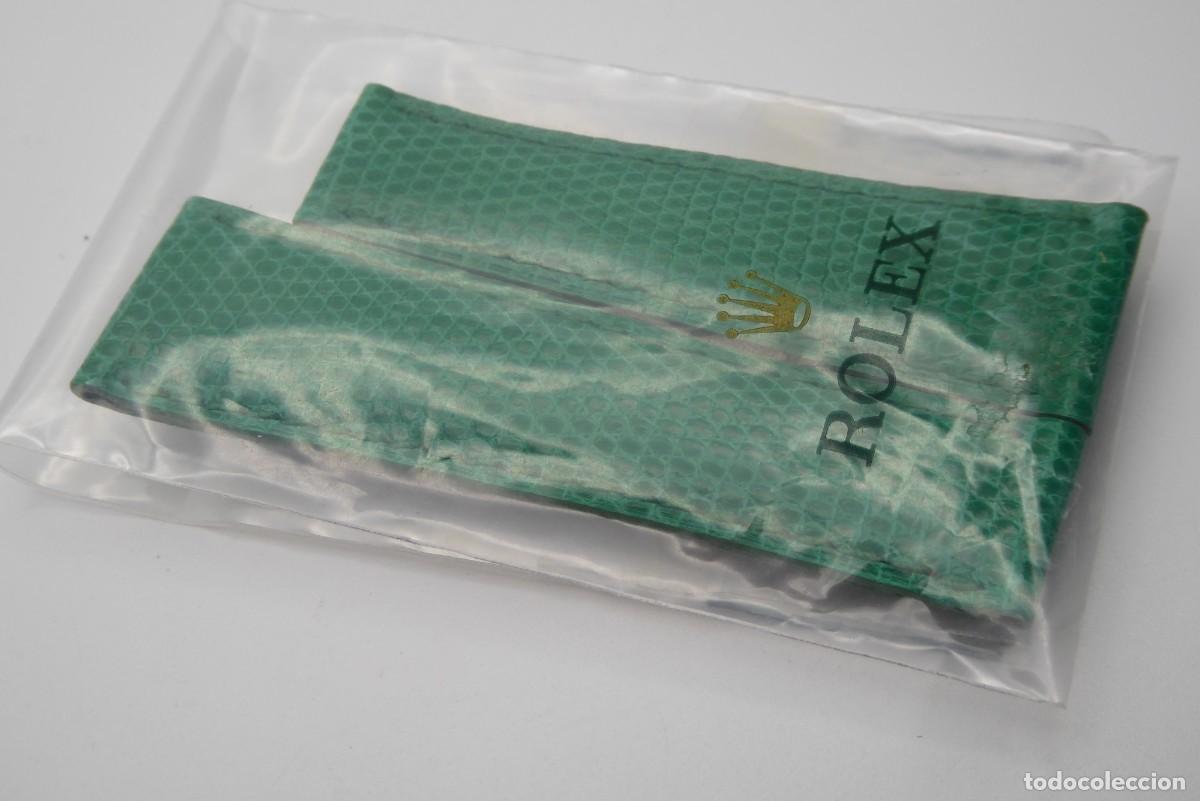 Recambios de relojes: Rolex Daytona beach green lizard strap 116519