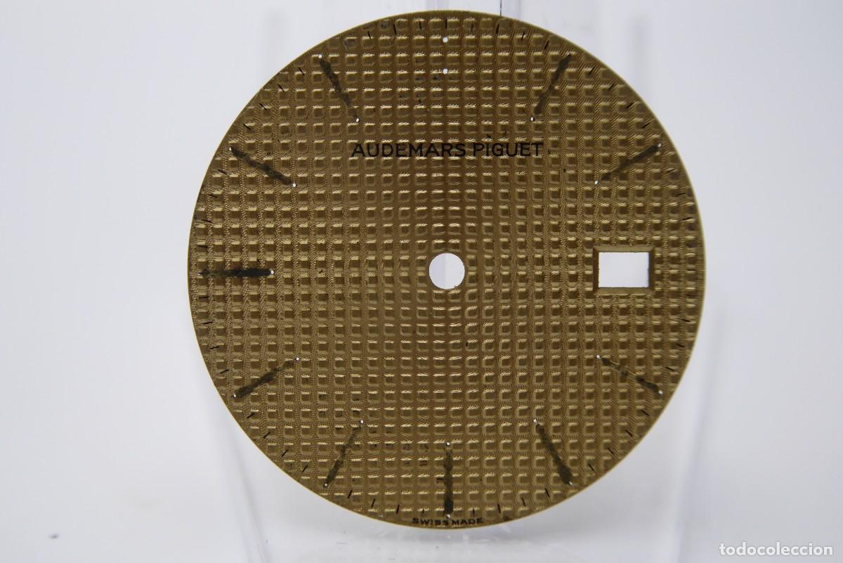Recambios de relojes: Audemars Piguet yellow damaged dial 24.8mm
