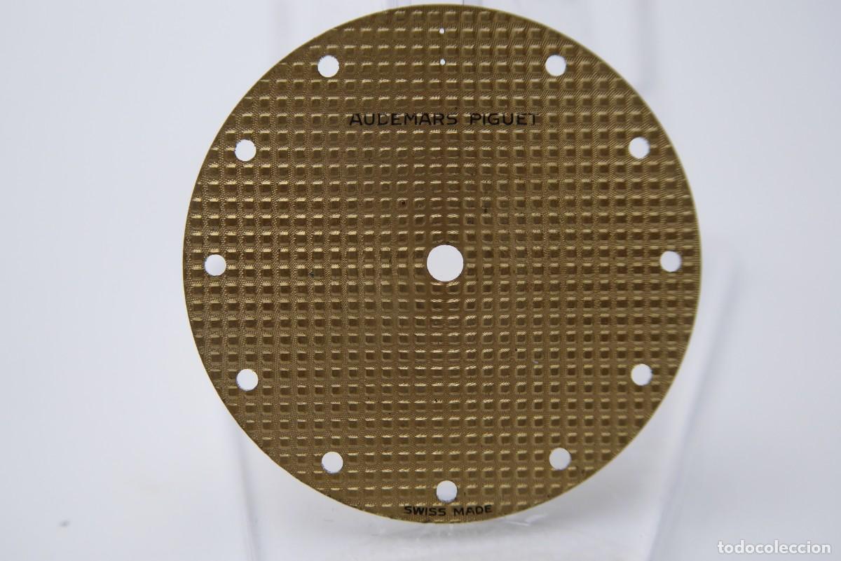 Recambios de relojes: Audemars Piguet yellow damaged dial 24.8mm