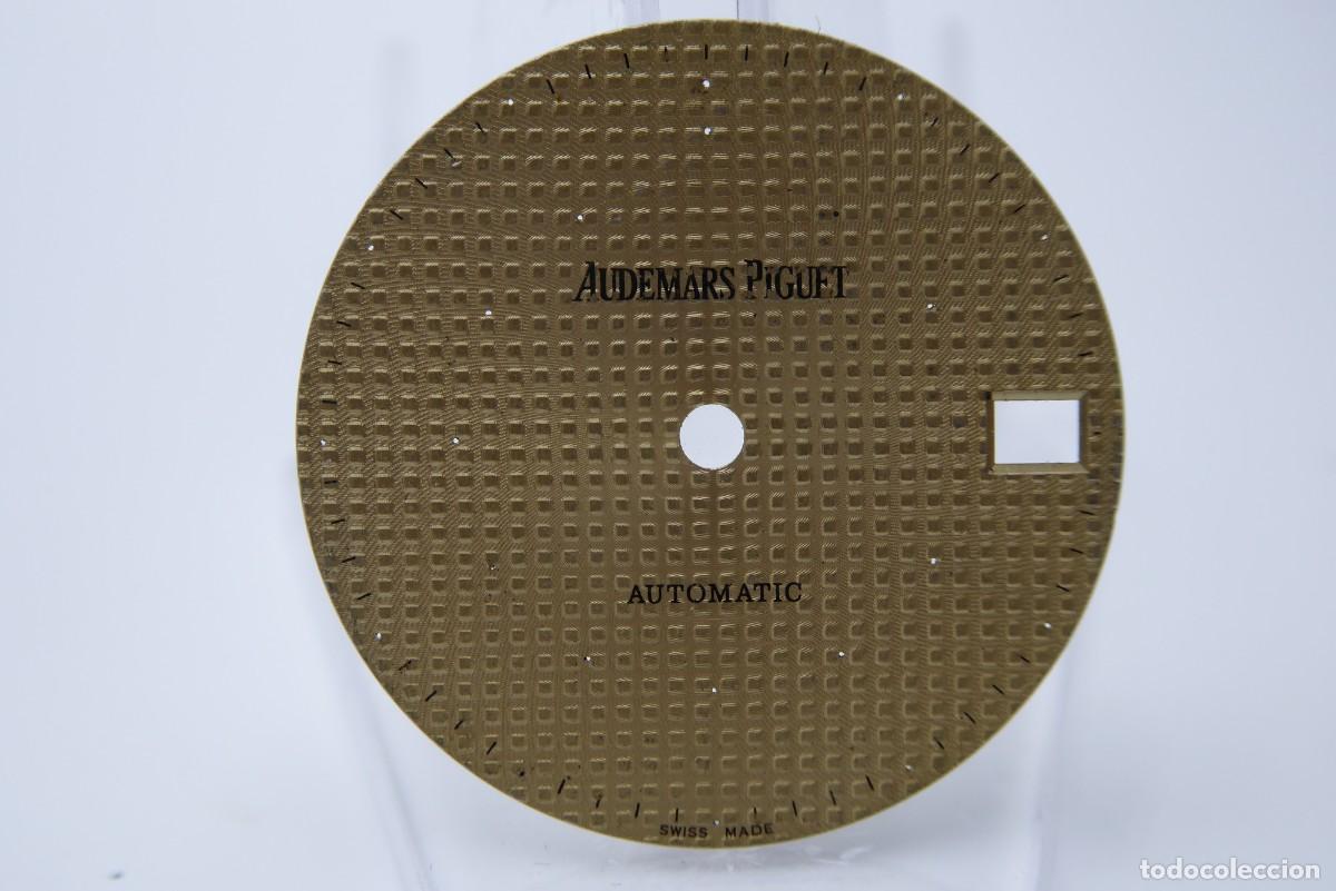 Recambios de relojes: Audemars Piguet yellow damaged dial 26.4mm