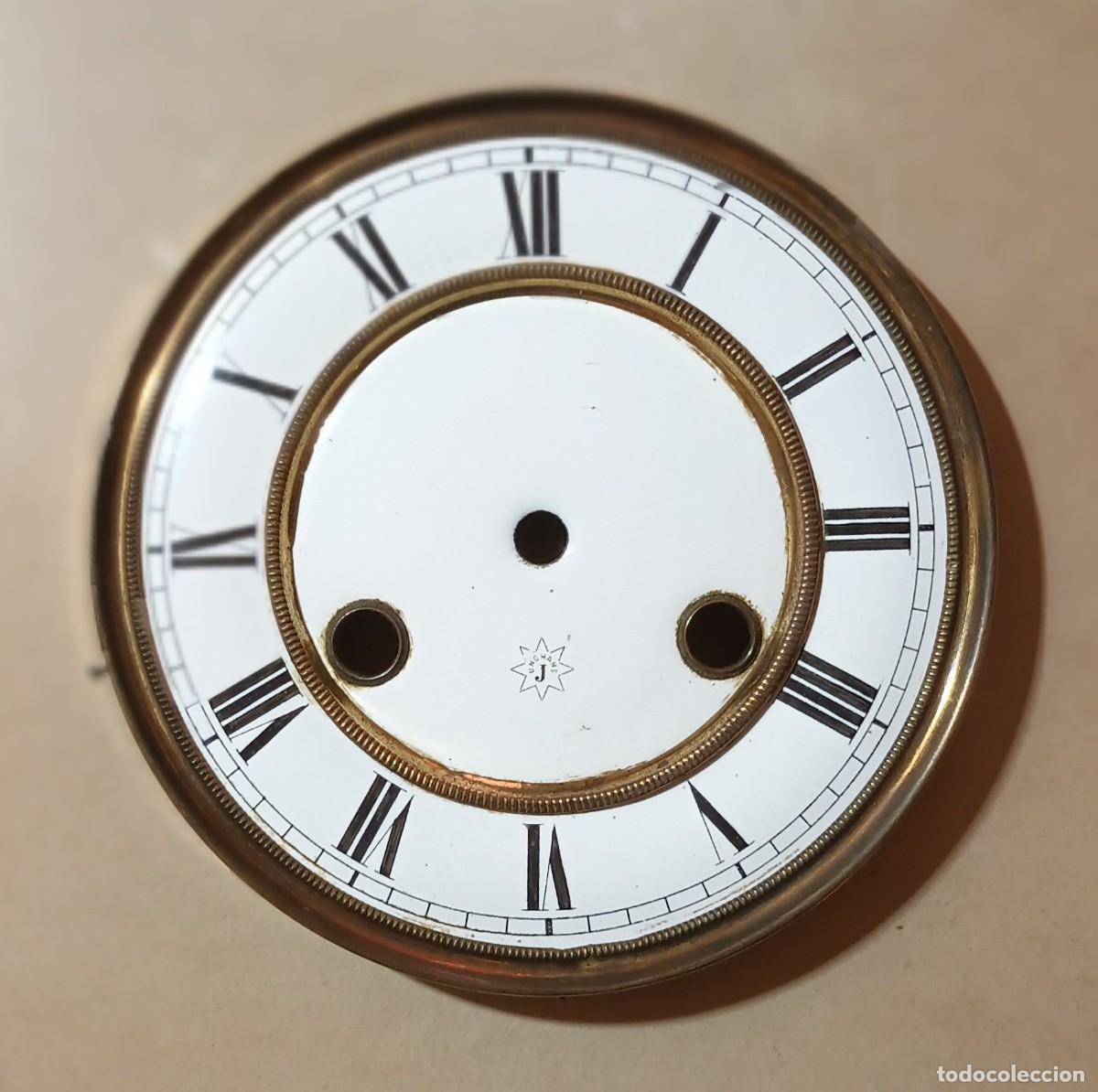 Recambios de relojes: ESFERA DE PORCELANA JUNGHANS PARA RELOJ DE PARED