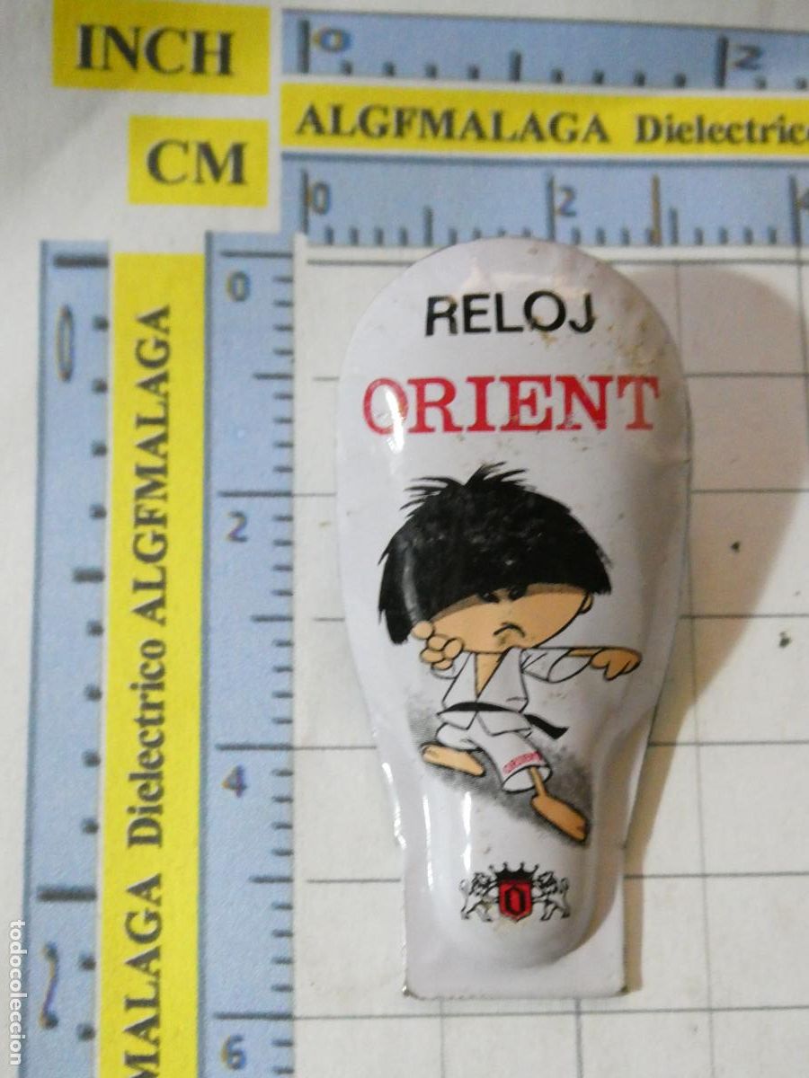Recambios de relojes: ELEMENTO PUBLICITARIO RELOJES RELOJ ORIENT JA&Oacute;N. SONIDO CHASQUIDO RANA. NI&Ntilde;O KARATE TAEKWONDO