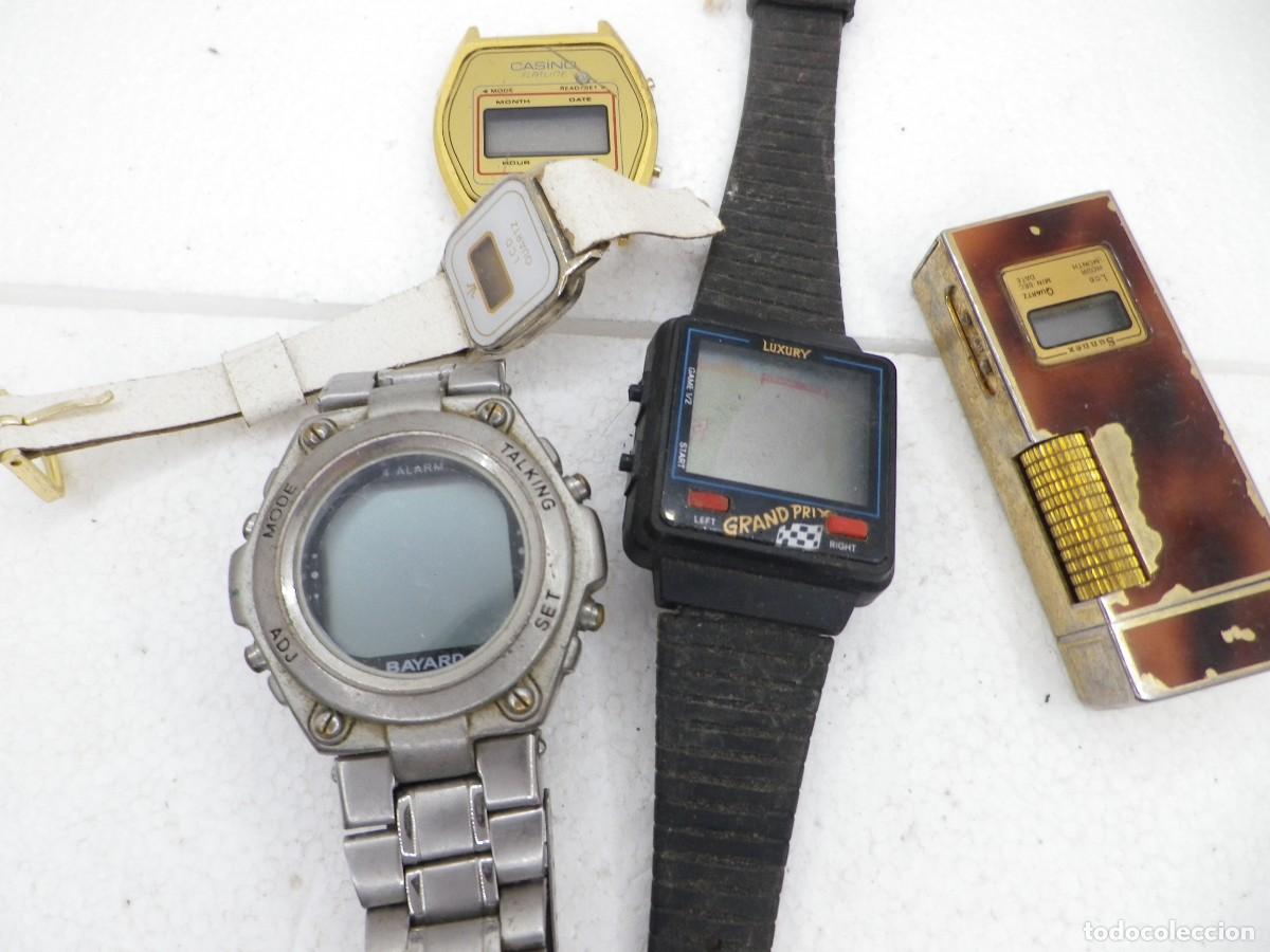 Recambios de relojes: LOTE DE RELOJES A&Ntilde;OS 80 PROYECTO DE RESTAURACION O FUENTE DE PIEZAS WATCHES