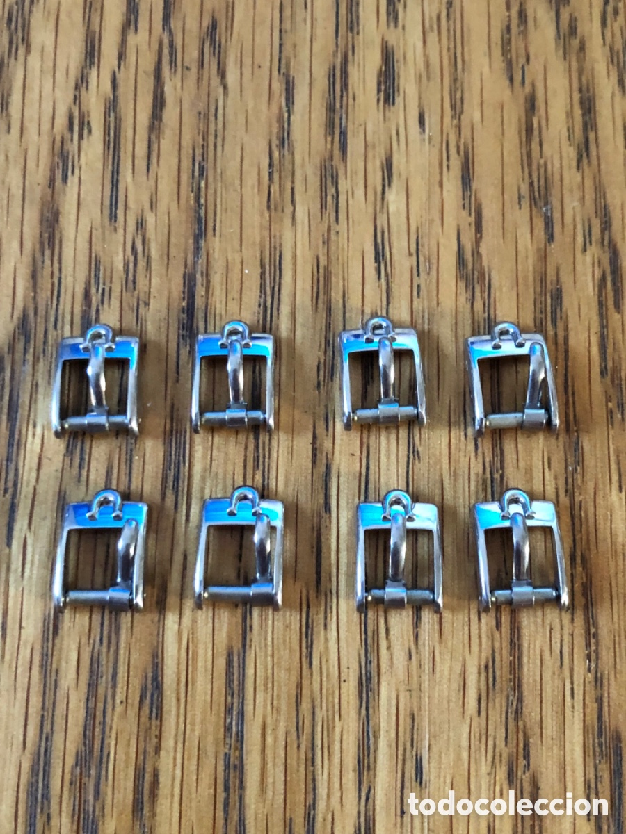 Recambios de relojes: Hebilla reloj omega de acero vintage