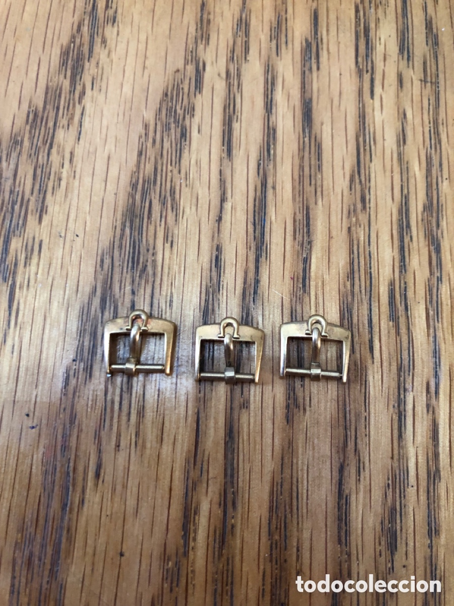 Recambios de relojes: Hebilla reloj omega ba&ntilde;o de oro