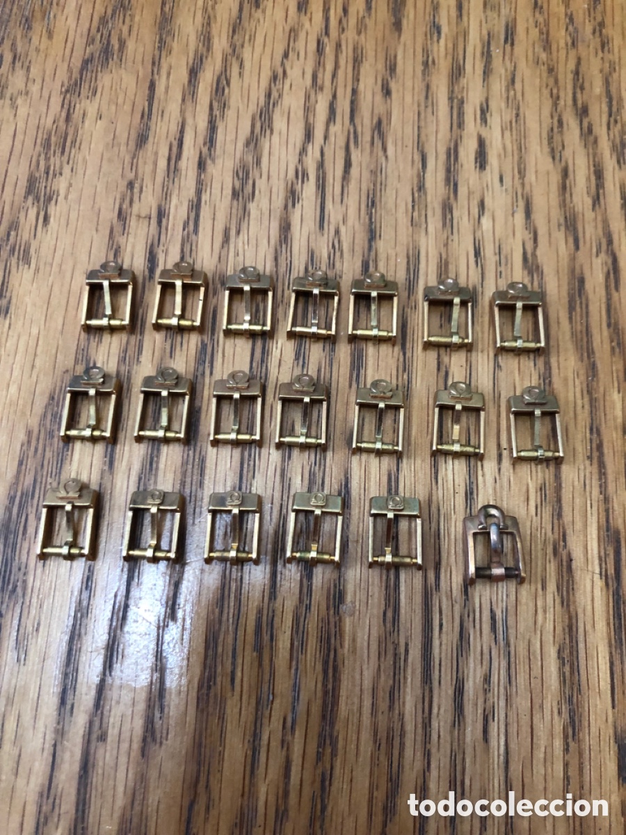 Recambios de relojes: Hebilla reloj omega ba&ntilde;o de oro vintage