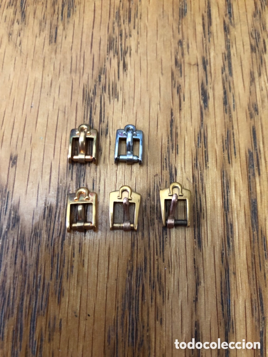 Recambios de relojes: Hebilla reloj omega ba&ntilde;o de oro y acero