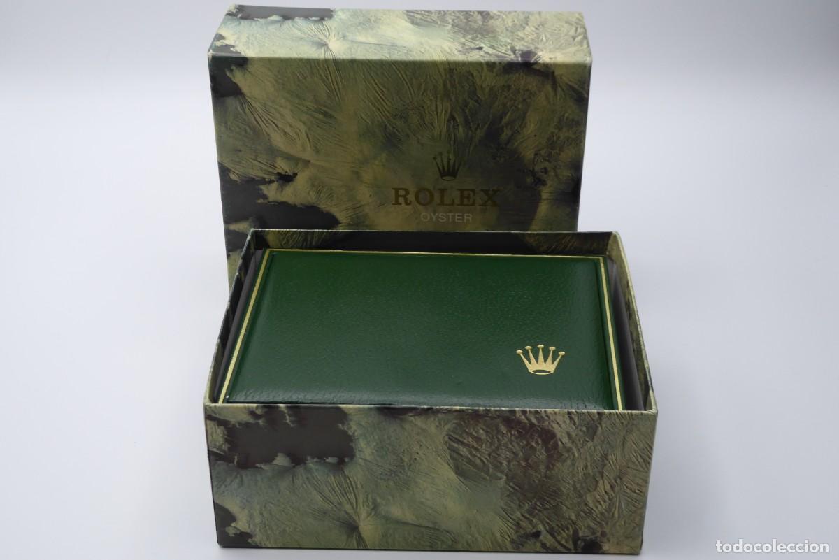 Recambios de relojes: Rolex Air king 5500 box vintage 10.00.01