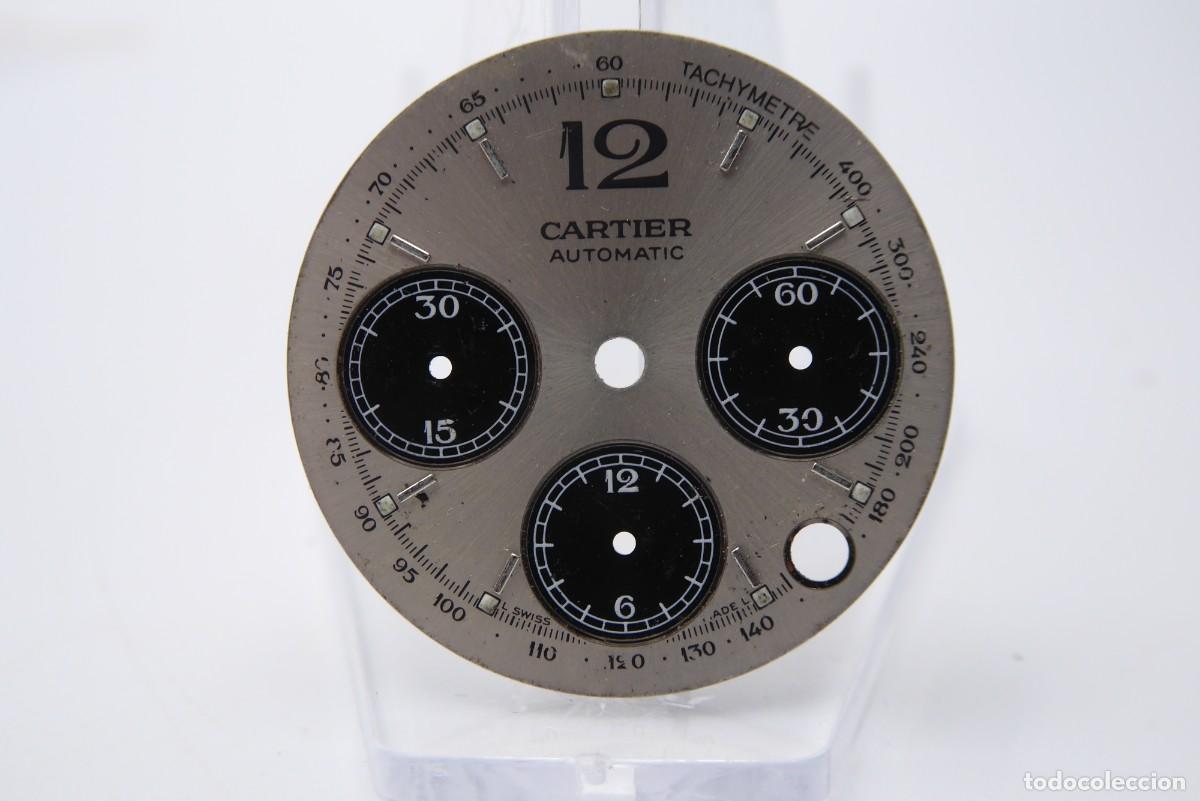 Recambios de relojes: Cartier pasha chronograph dial 2412