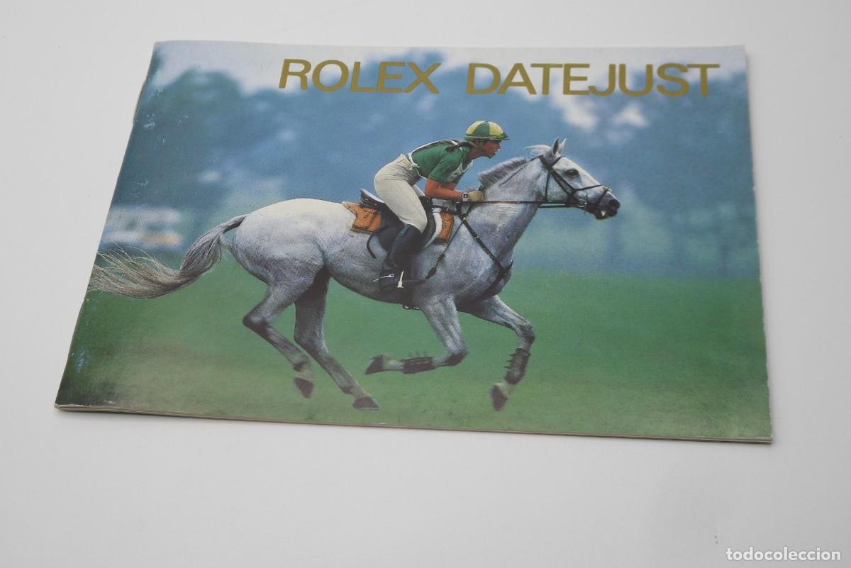 Recambios de relojes: Rolex Datejust Booklet 593.52 Eng - 150 - 1.1996