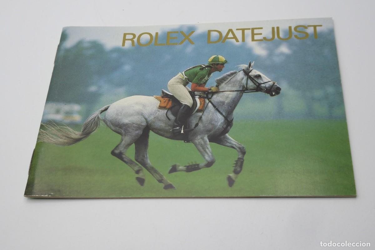 Recambios de relojes: Rolex Datejust Booklet 593.52 Eng - 50 - 8.1990