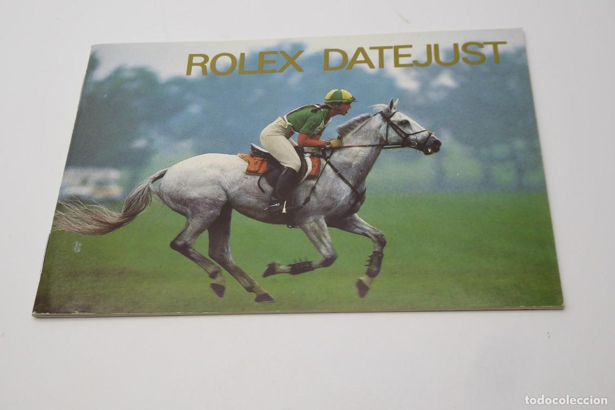 Recambios de relojes: Rolex Datejust Booklet 593.52 Eng - 150 - 5.1993