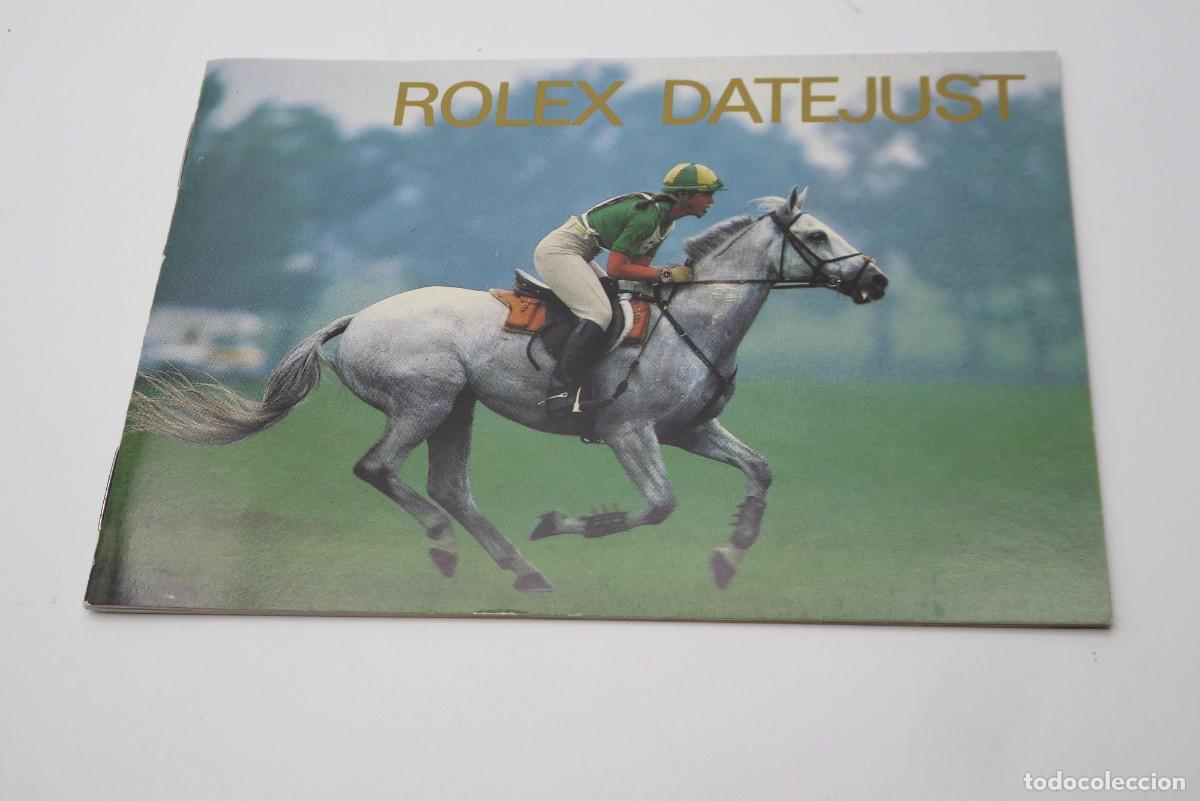 Recambios de relojes: Rolex Datejust Booklet 593.52 Eng - 100 - 1.1990