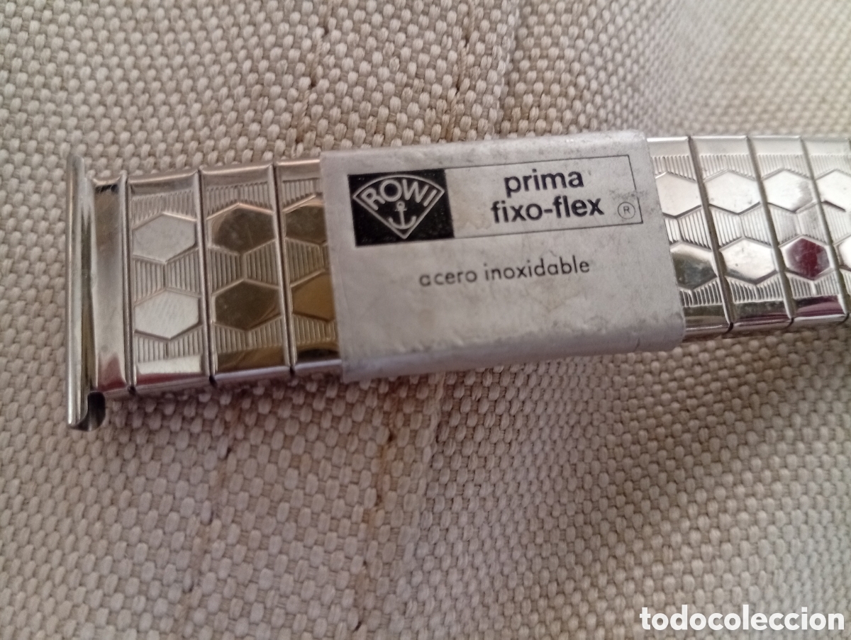 Recambios de relojes: Correa met&aacute;lica Rowi Fixo- Flex