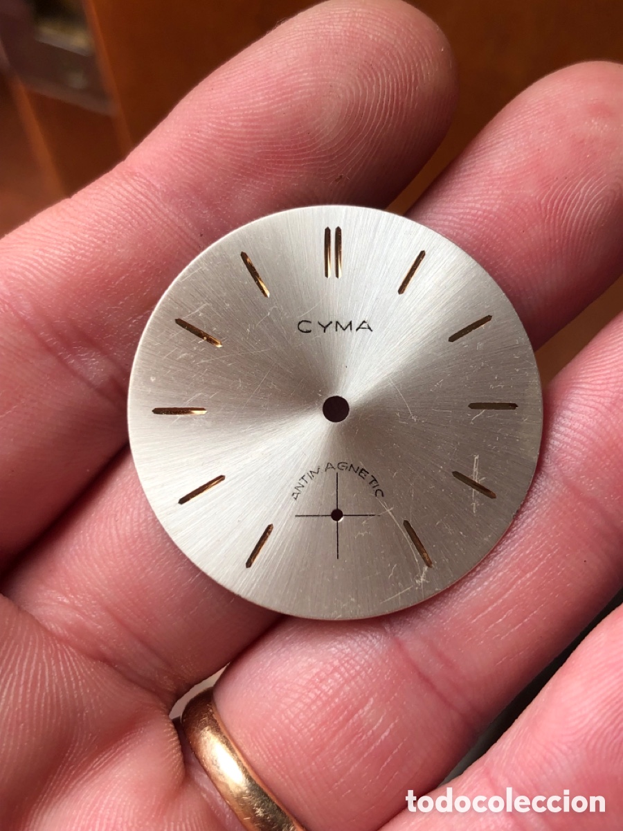 Recambios de relojes: Esfera cyma jumbo de cuerda