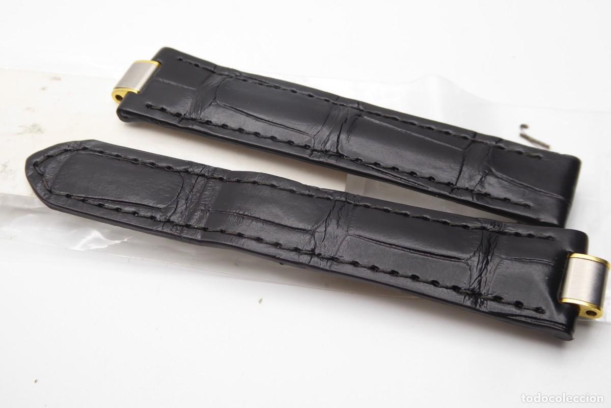 Recambios de relojes: Cartier 21 must de cartier leather strap 16mm