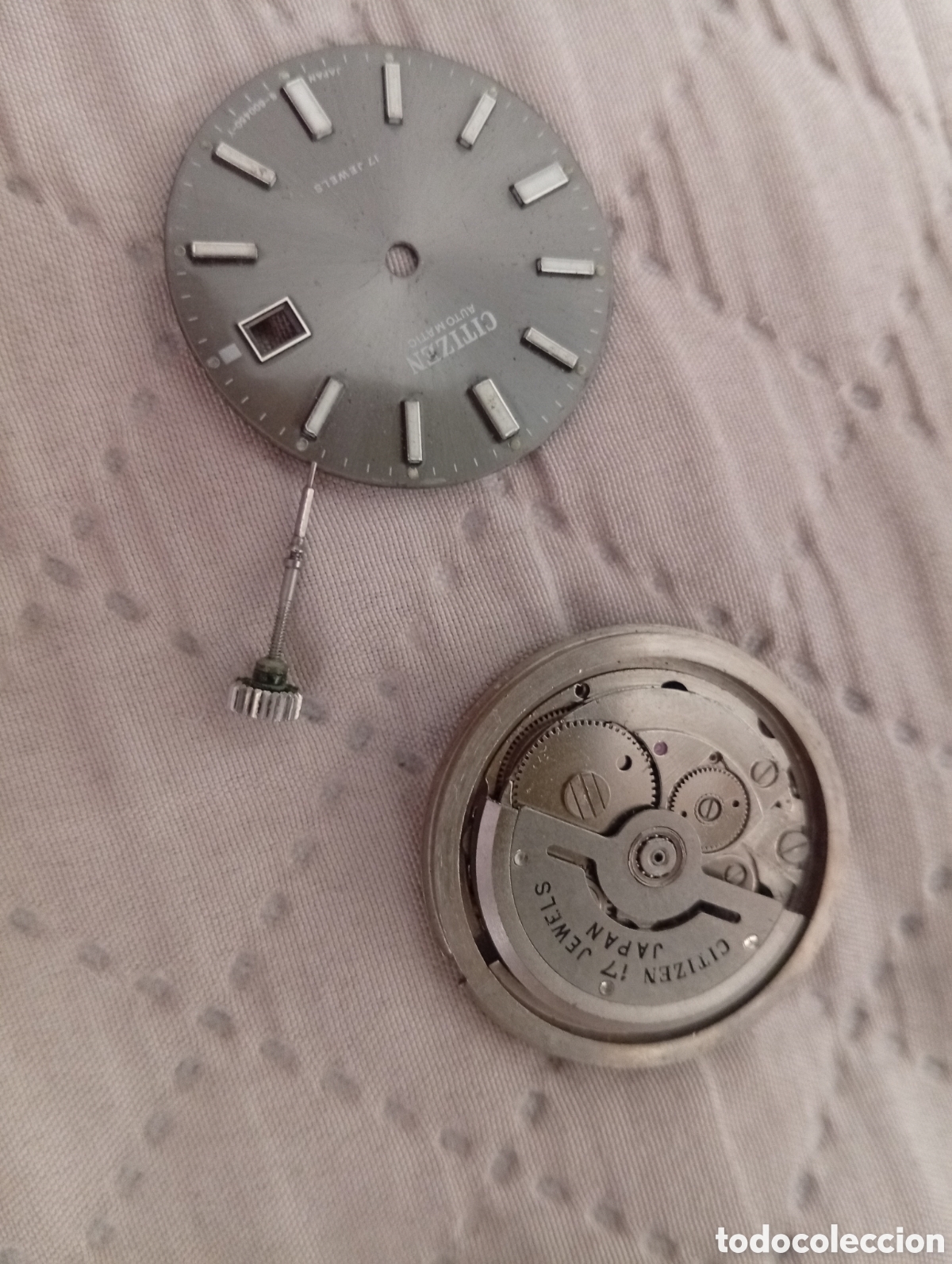 Recambios de relojes: Maquina Citizen automatica 17 rubies Para piezas