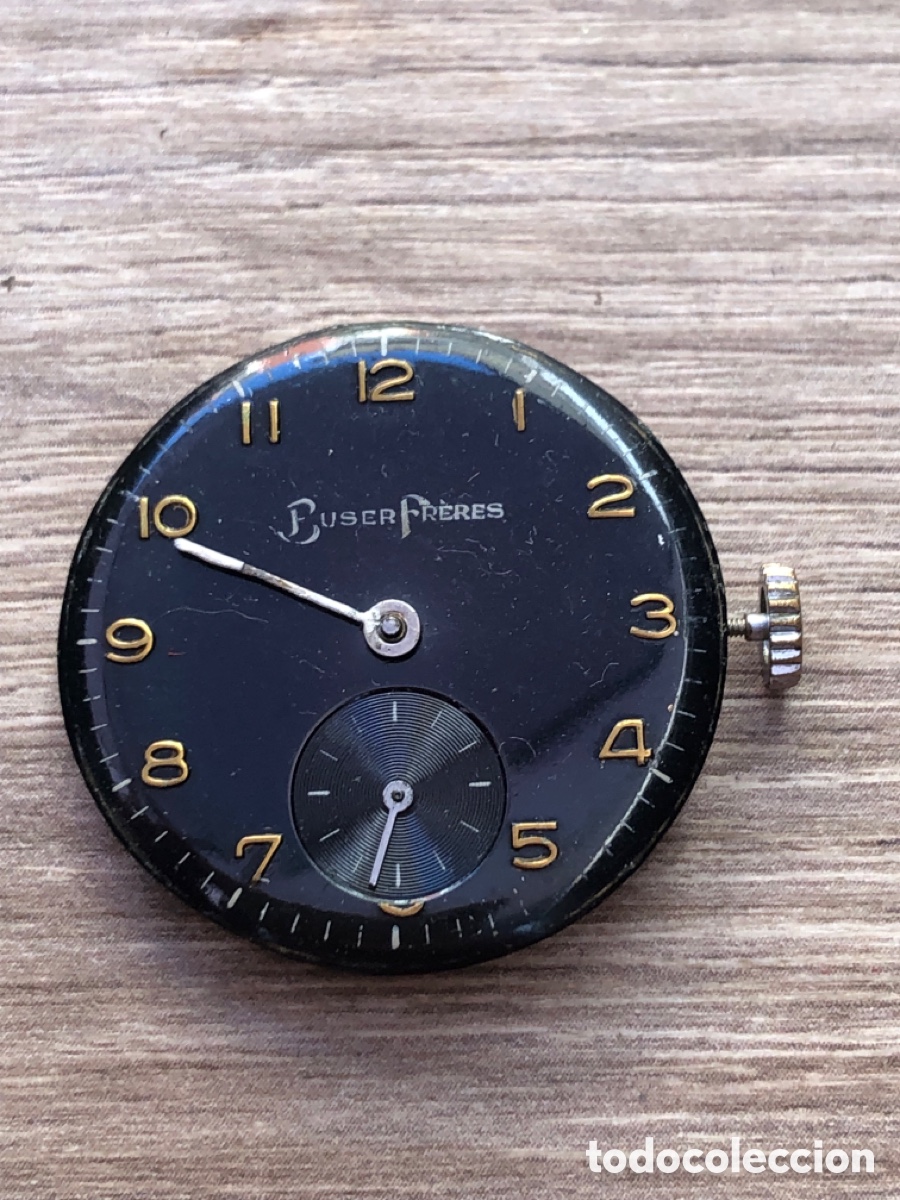 Recambios de relojes: Calibre reloj buser ref B-180 de cuerda