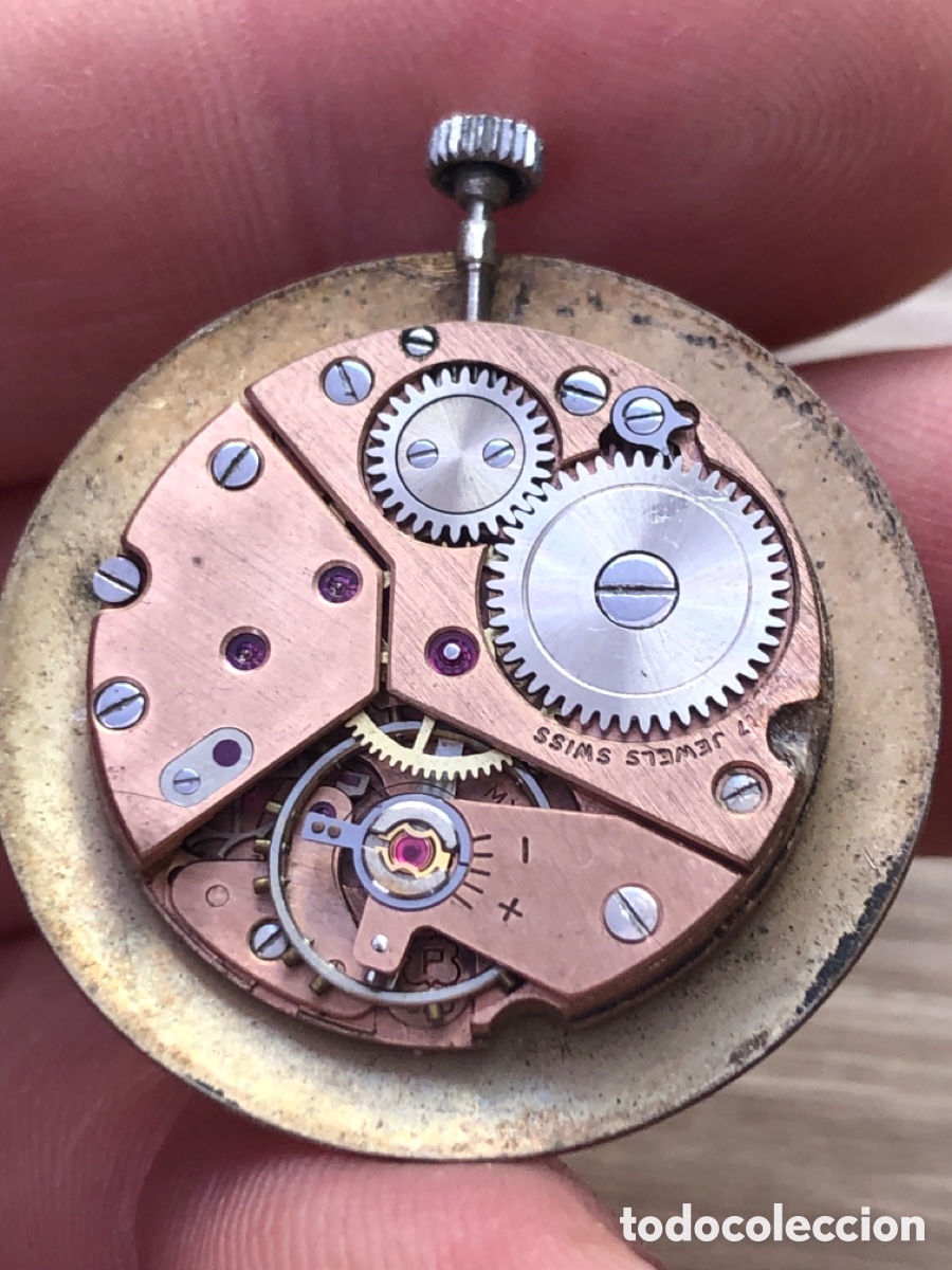 Recambios de relojes: Calibre reloj ref P-320 de cuerda - Foto 3