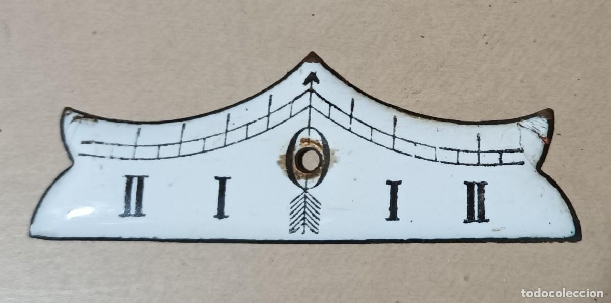 Recambios de relojes: PLACA DE NIVELACI&Oacute;N DE ESMALTE PARA AJUSTAR P&Eacute;NDULO DE RELOJ (JUNGHANS / GUSTAV BECKER)
