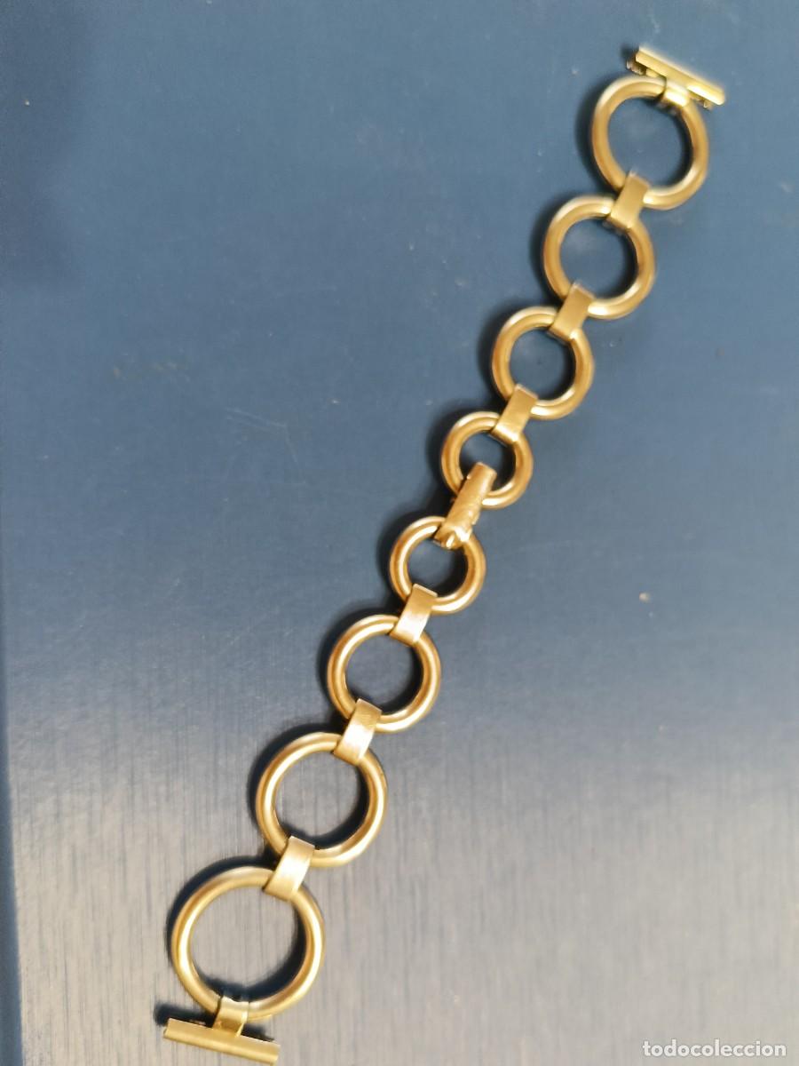 Recambios de relojes: Cadena reloj. Acero inoxidable vintage