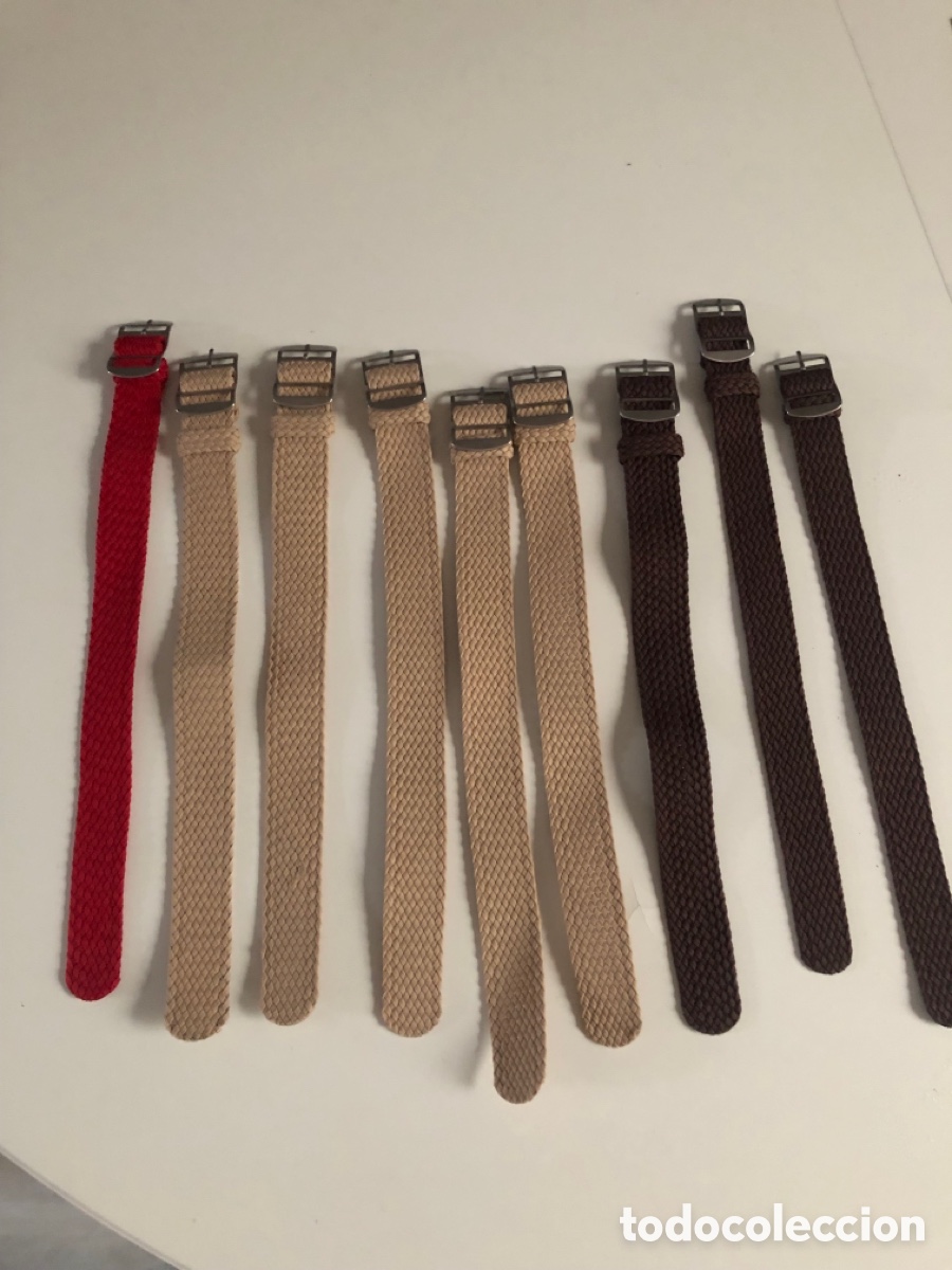 Recambios de relojes: Correa reloj perlon 18 y 20 mm a estrenar