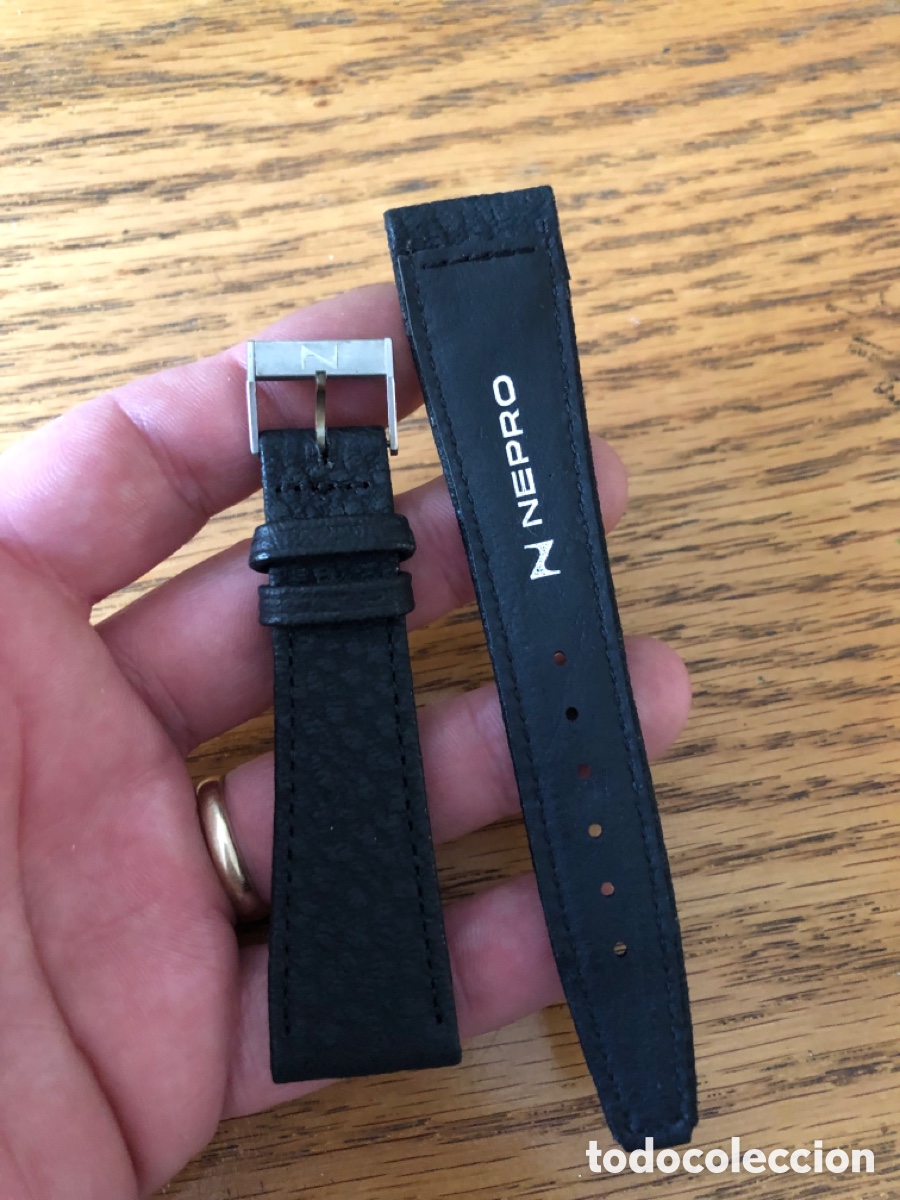 Recambios de relojes: Correa reloj nepro a estrenar m&aacute;s hebilla firmada