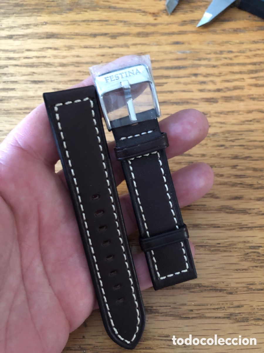 Recambios de relojes: Correa reloj festina 21 mm a estrenar