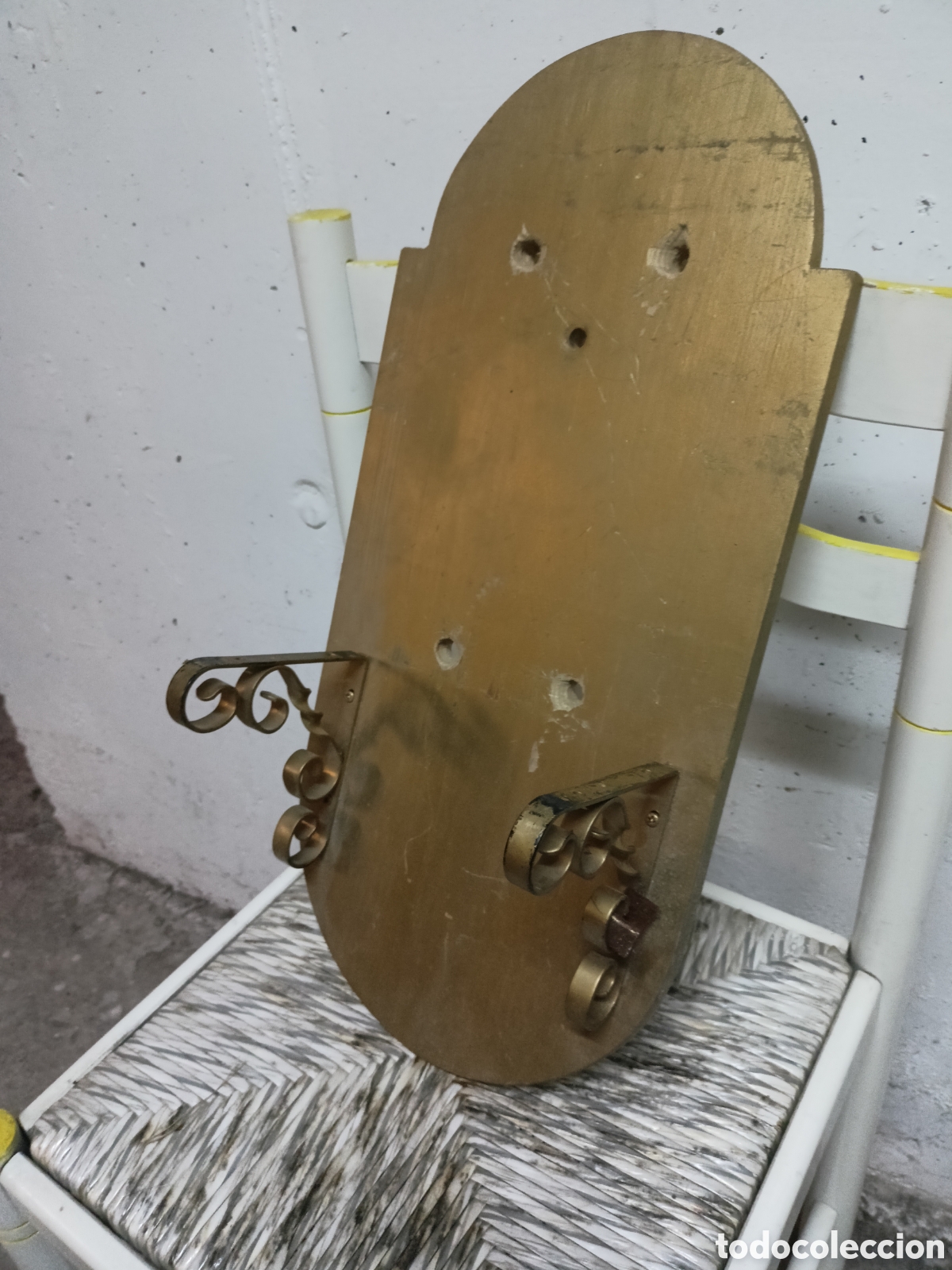 Recambios de relojes: SOPORTE A LA PARED RELOJES MOREZ DE PESAS