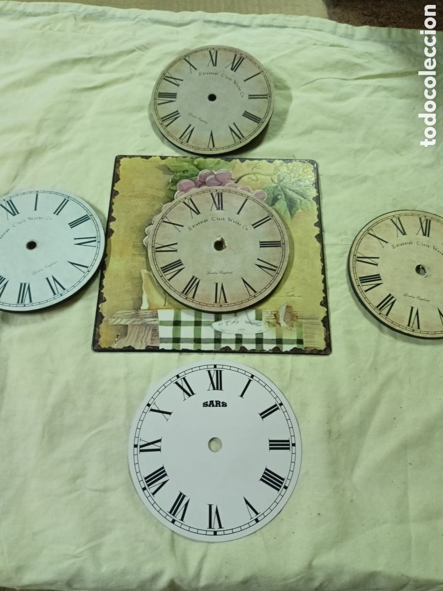 Recambios de relojes: ESFERAS DE RELOJ -VARIAS