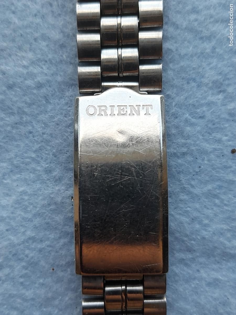 Pe&ccedil;as de reposi&ccedil;&atilde;o de rel&oacute;gios: Orient. Pulsera para Reloj de Caballero.