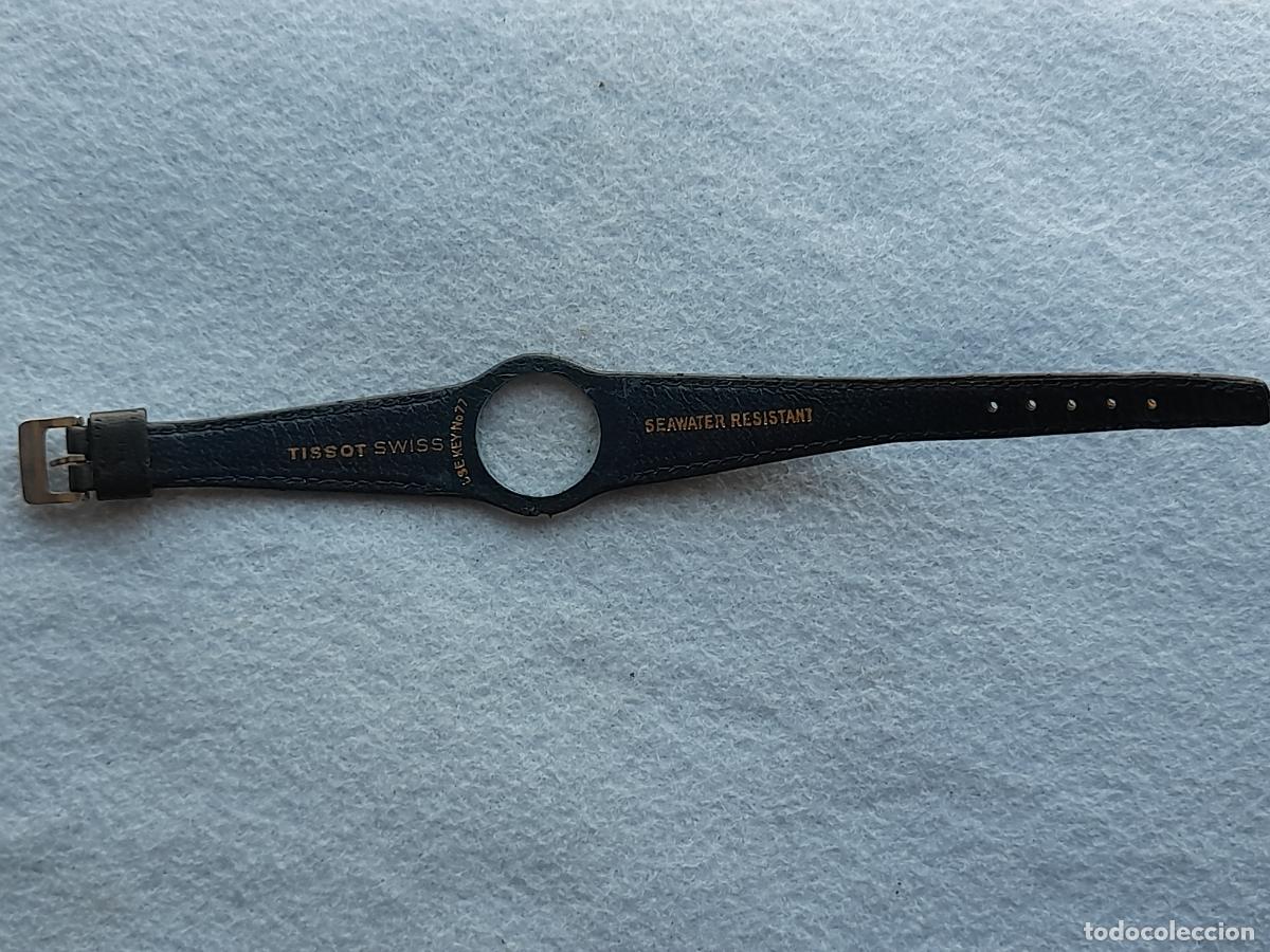 Recambios de relojes: Tissot Seven. Pulsera de Piel para Reloj Cl&aacute;sico de Dama.