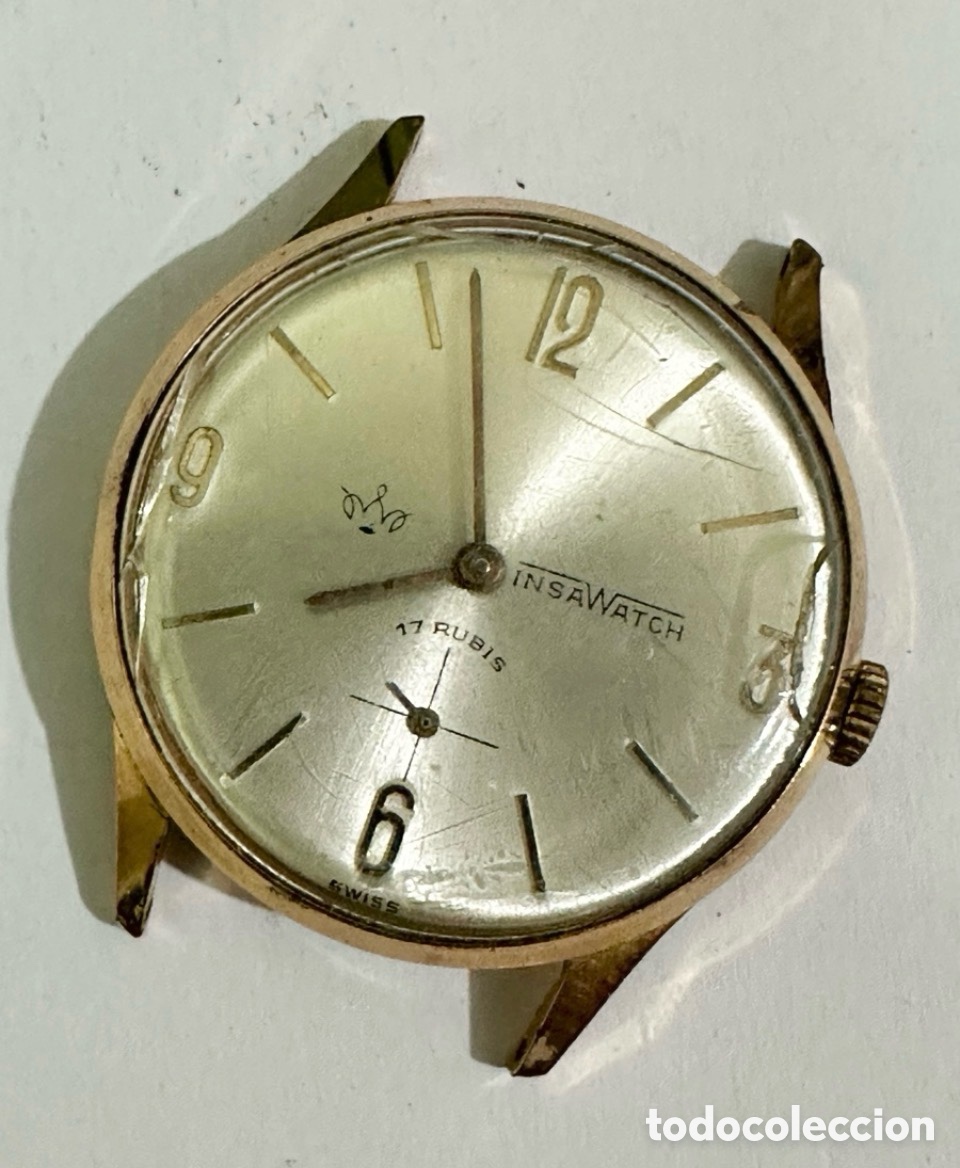 Recambios de relojes: Reloj INSAWATCH 17 RUBIS Vintage Swiss Made