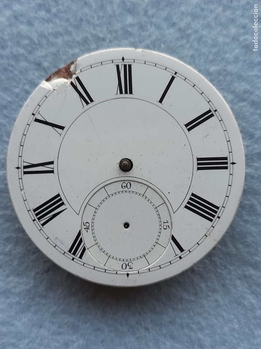 Pe&ccedil;as de reposi&ccedil;&atilde;o de rel&oacute;gios: M&aacute;quina para Reloj de Bolsillo Antiguo.