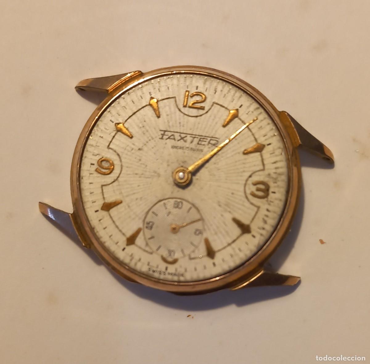 Recambios de relojes: ESFERA Y MAQUINARIA FAXTER