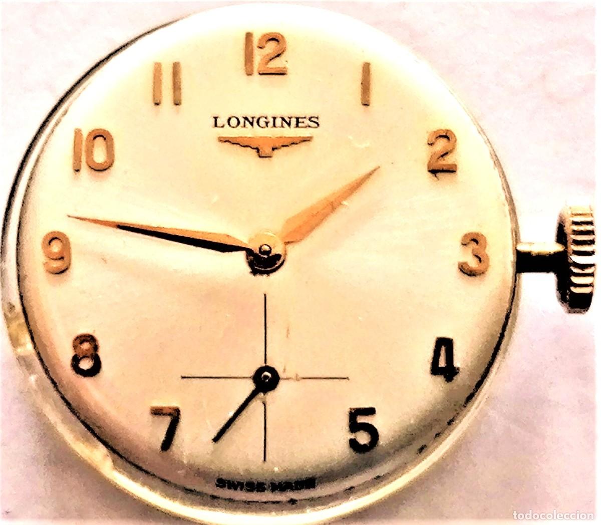 Recambios de relojes: LONGINES - MAQUINA CALIBRE 520 - DIAMETRO 19,17 mm - FUNCIONANDO