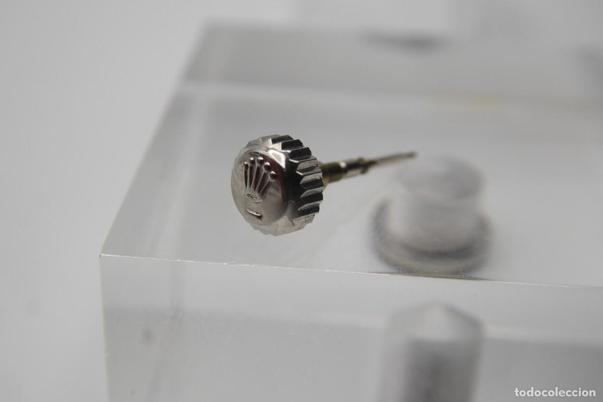 Recambios de relojes: Rolex crown steel B24-530-0 with tige