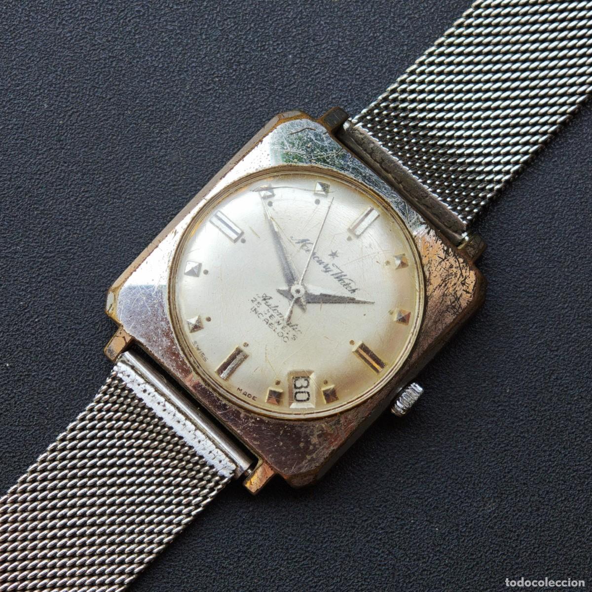 Recambios de relojes: MERCURY 31mm automatic reloj vintage 1700 1701 montre orologio watch swiss