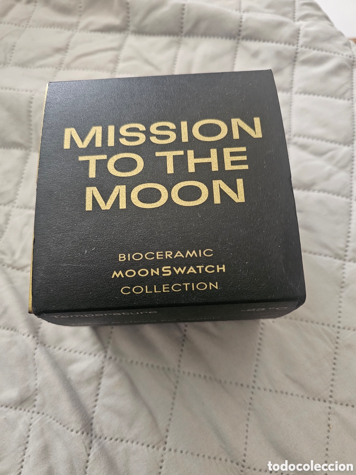 Recambios de relojes: Caja original Omega x Swatch Moonswatch