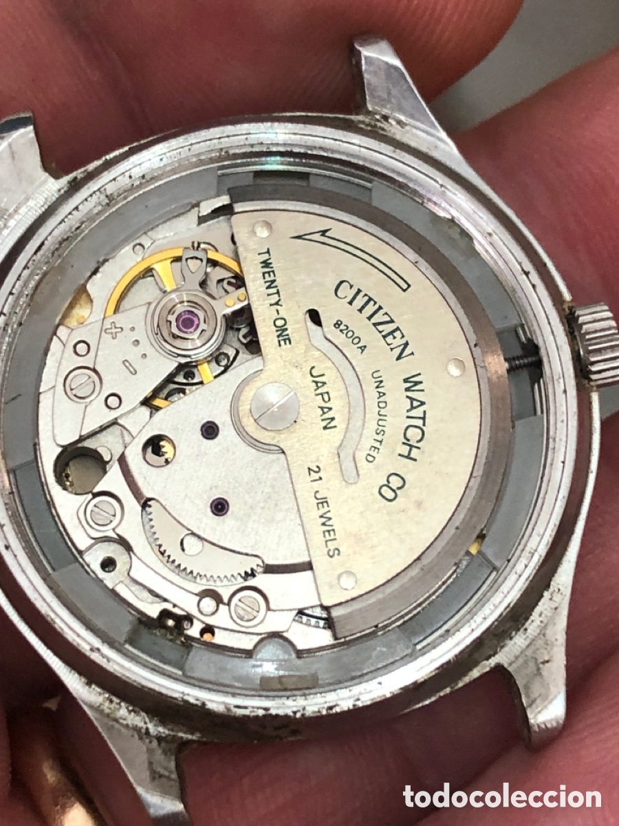 Recambios de relojes: Reloj autom&aacute;tico citizen ref 8200A - Foto 4